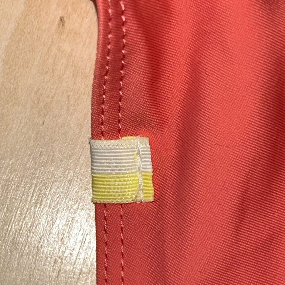 Summersalt The Marina Colorblock Grapefruit & Coral One-Piece Swimsuit 12 NWOT - Picture 9 of 13
